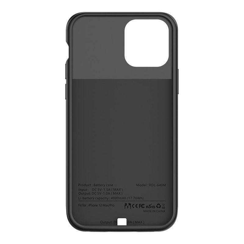 iPhone 12 Pro Max Wireless Charging Battery Case (5000 mAh) - OHM Cases