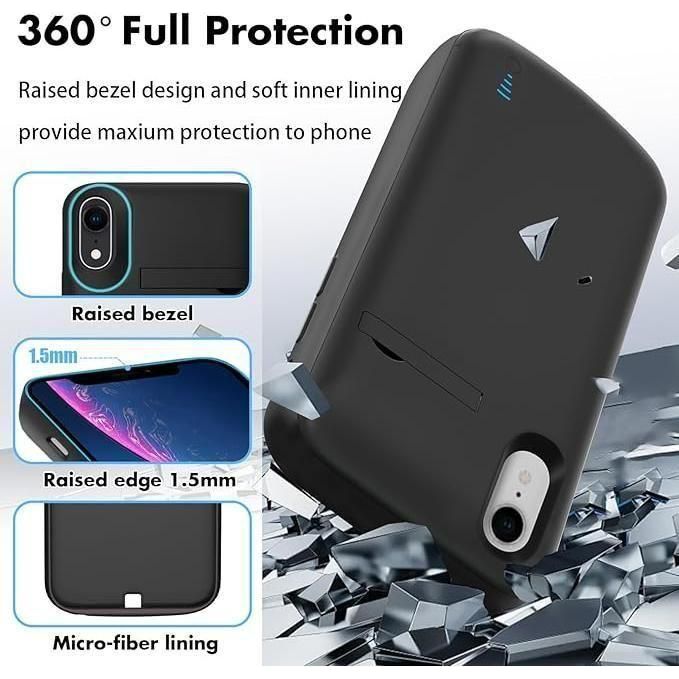 iPhone XR Battery Case (6000 mAh) - OHM Cases