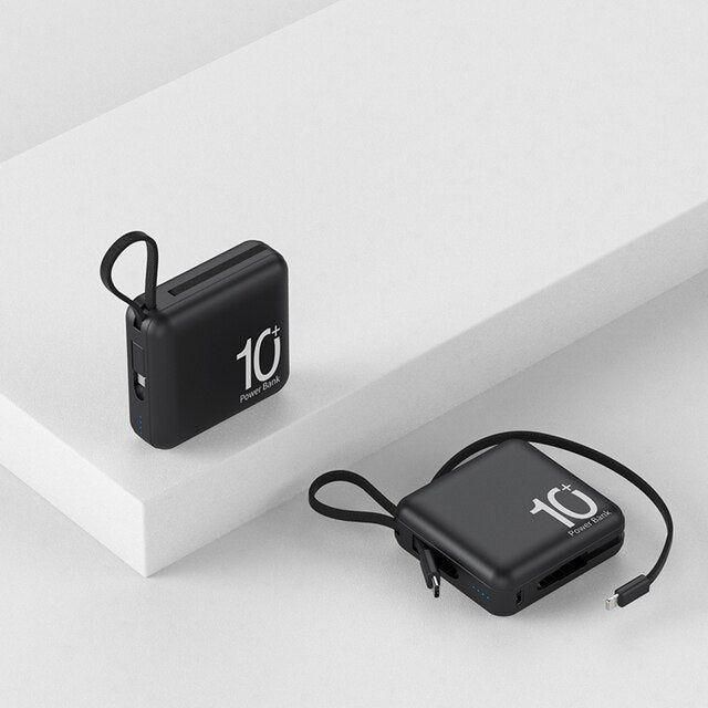 iPhone & Samsung Mini Fast Charging Battery Pack (10,000 mAH) - OHM Cases