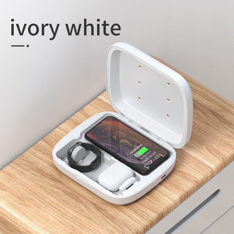 PlusProtect UV Sanitizing 4-in-1 Wireless Charging Box