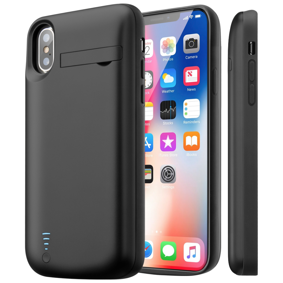 iPhone X Battery Case (5000 mAh) - Plus Battery Cases