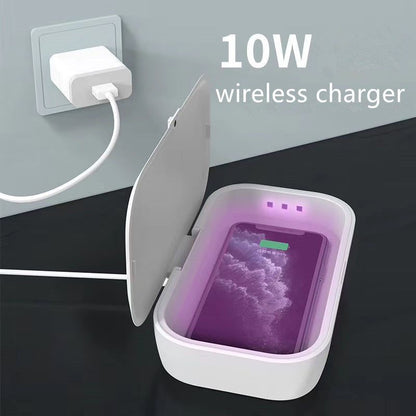 PlusProtect UV Sanitizing Wireless Charging Box