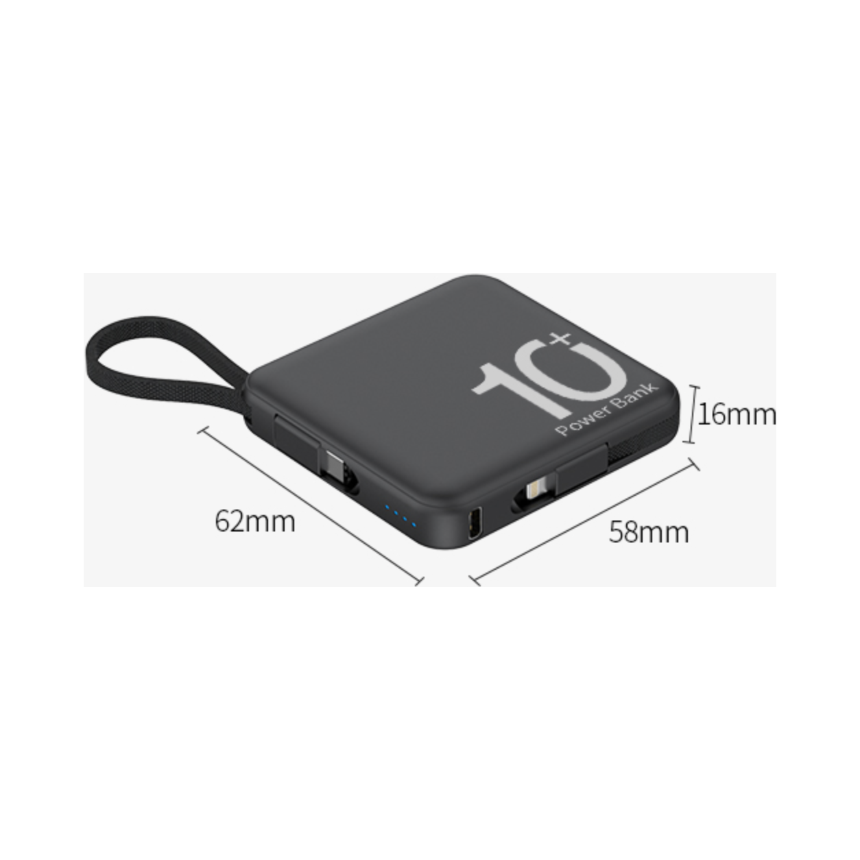 iPhone & Samsung Mini Fast Charging Battery Pack (5000 mAH)