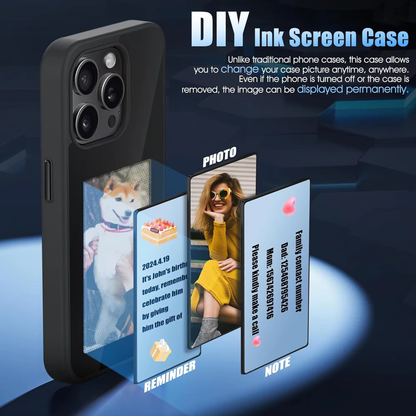 iPhone Customizable E-Ink Screen Phone Case