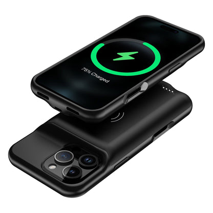 iPhone 16 Pro Wireless Charging MagSafe Battery Case (8500 mAh)