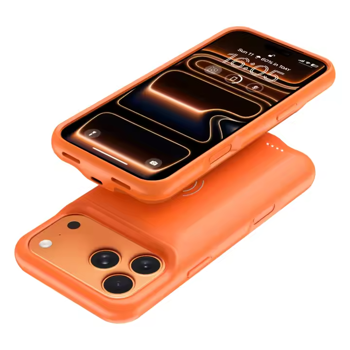 iPhone 17 Pro Max Wireless Charging MagSafe Battery Case (8500 mAh)