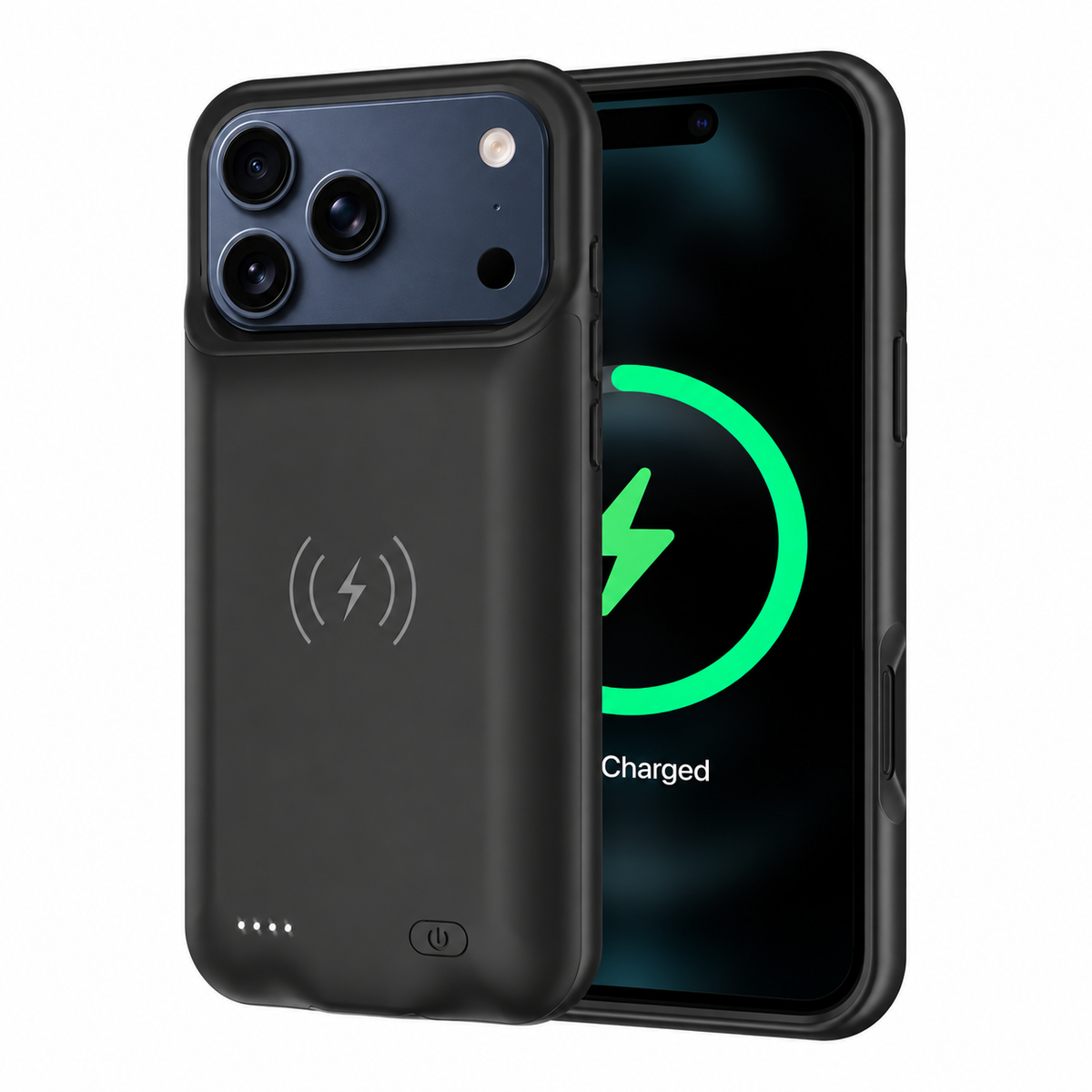 iPhone 18 Pro Max Wireless Charging MagSafe Battery Case (8500 mAh)