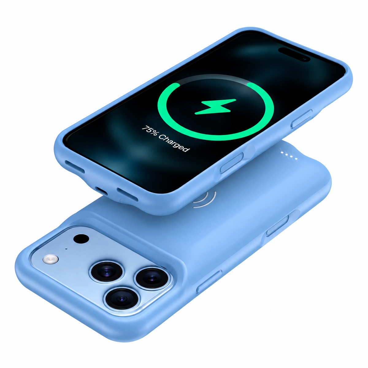 iPhone 18 Pro Max Wireless Charging MagSafe Battery Case (8500 mAh)