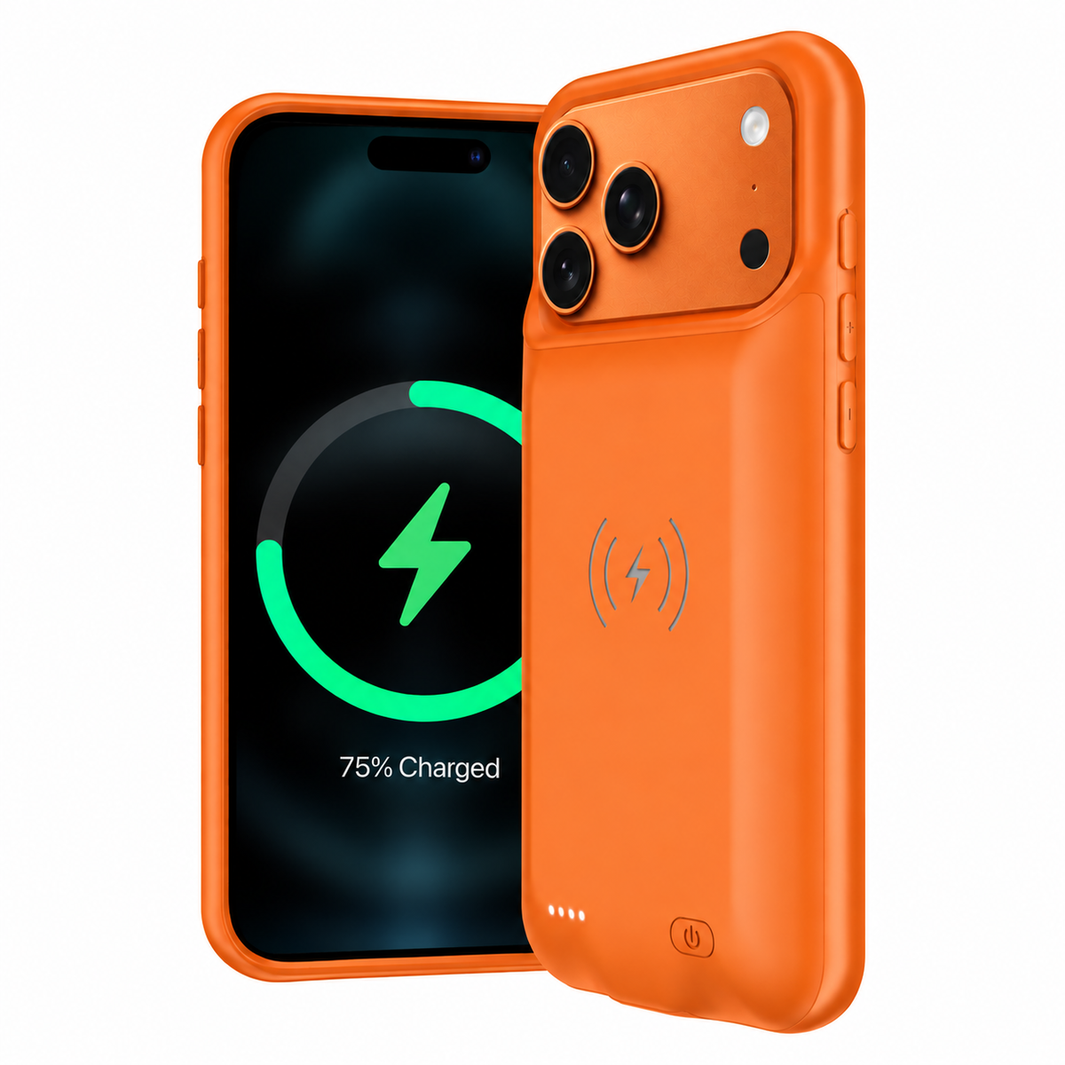 iPhone 18 Pro Max Wireless Charging MagSafe Battery Case (8500 mAh)