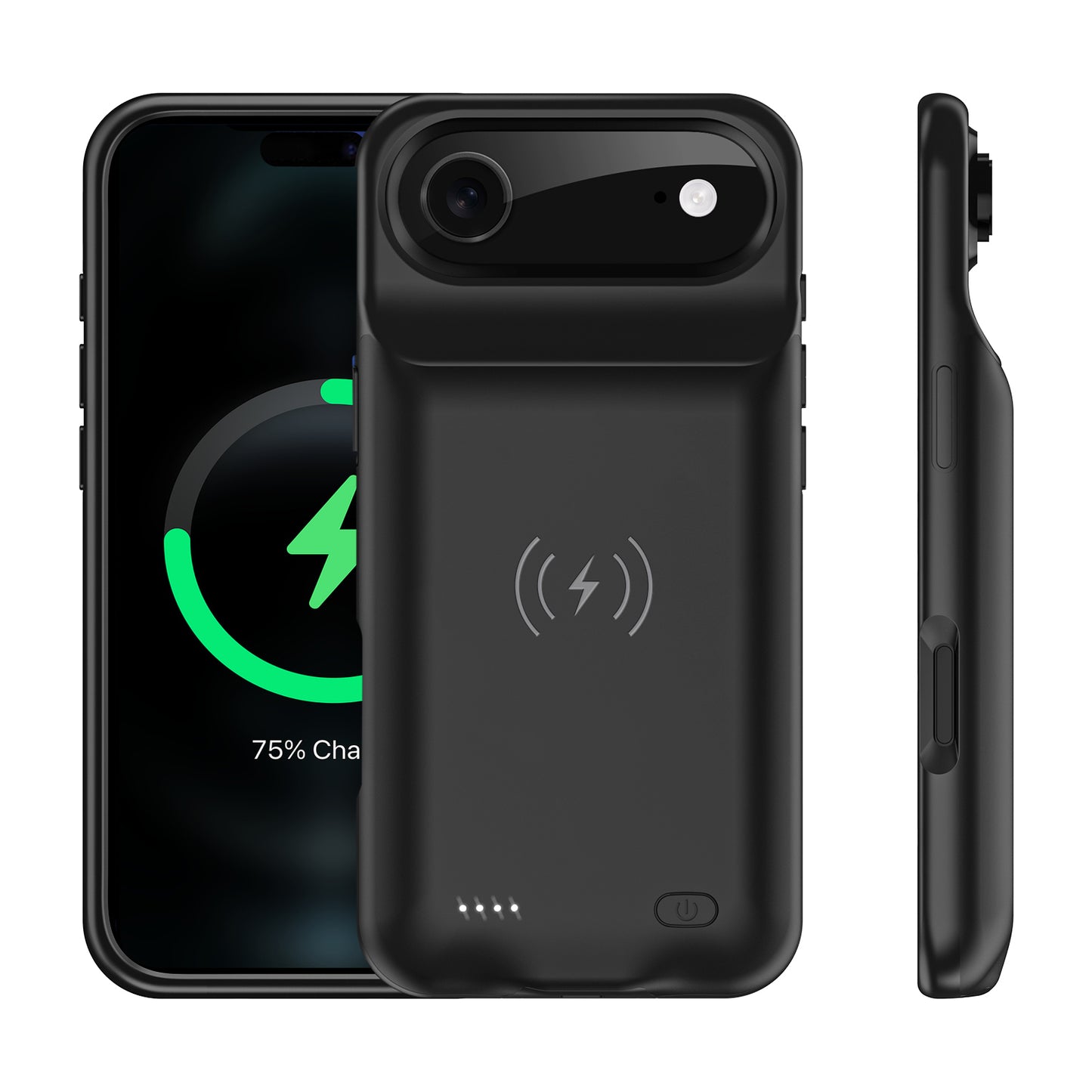 iPhone 17 Air Wireless Charging MagSafe Battery Case (8500 mAh)
