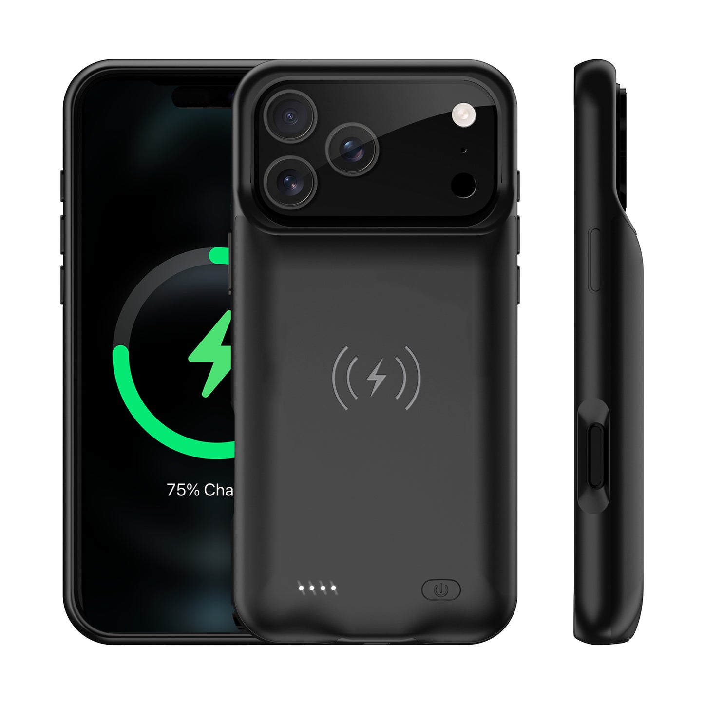 iPhone 17 Pro Wireless Charging MagSafe Battery Case (8500 mAh) - OHM Cases