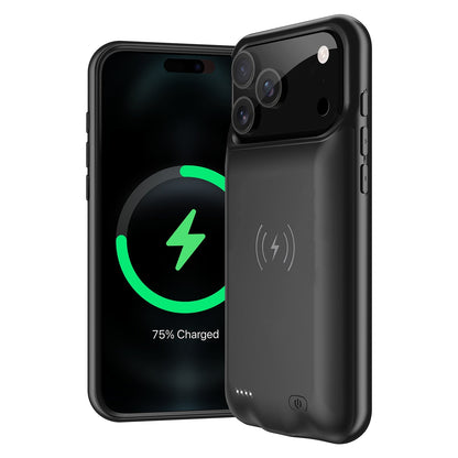 iPhone 17 Pro Max Wireless Charging MagSafe Battery Case (8500 mAh) - OHM Cases