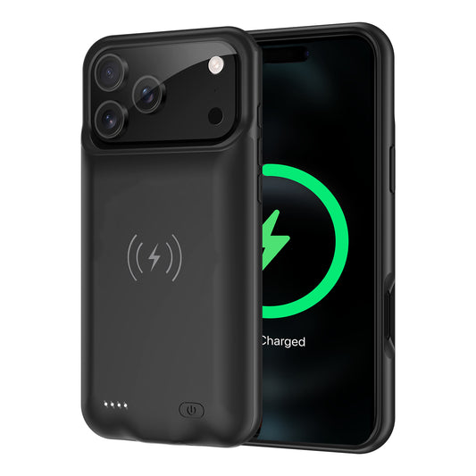 iPhone 17 Pro Wireless Charging MagSafe Battery Case (8500 mAh) - OHM Cases