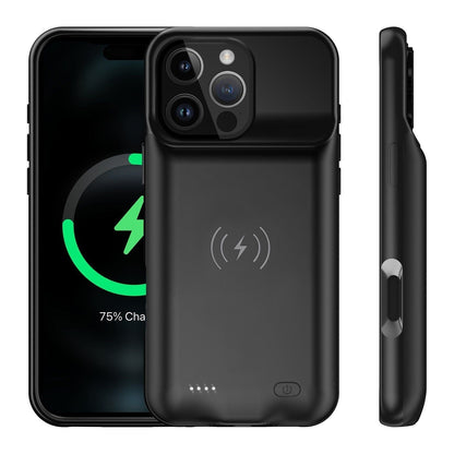 iPhone 16 Plus Wireless Charging MagSafe Battery Case (8500 mAh) - OHM Cases