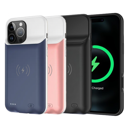 iPhone 16 Wireless Charging MagSafe Battery Case (8500 mAh) - OHM Cases