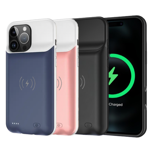 iPhone 16 Wireless Charging MagSafe Battery Case (8500 mAh) - OHM Cases