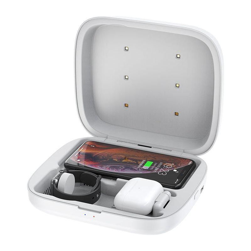 PlusProtect UV Sanitizing 4-in-1 Wireless Charging Box - OHM Cases