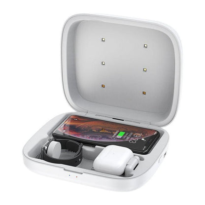 PlusProtect UV Sanitizing 4-in-1 Wireless Charging Box - OHM Cases
