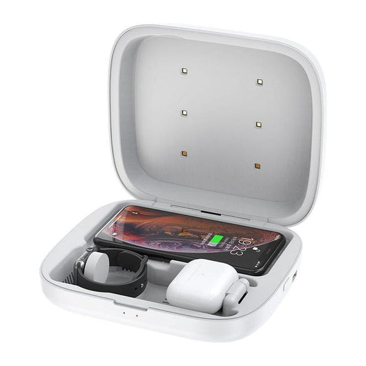 PlusProtect UV Sanitizing 4-in-1 Wireless Charging Box - OHM Cases