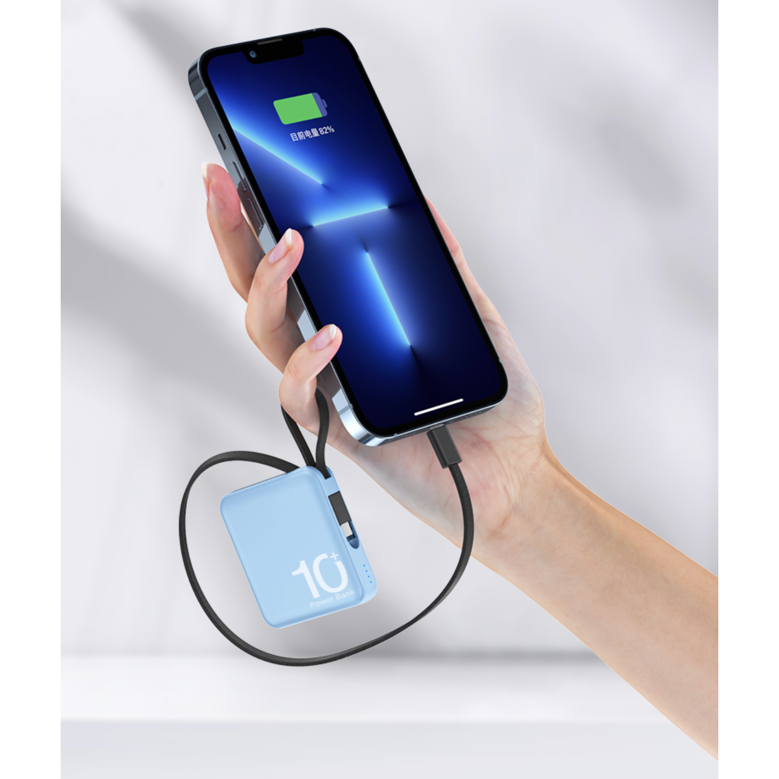 iPhone & Samsung Mini Fast Charging Battery Pack (5000 mAH) - OHM Cases