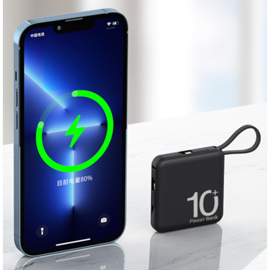 iPhone & Samsung Mini Fast Charging Battery Pack (5000 mAH) - OHM Cases