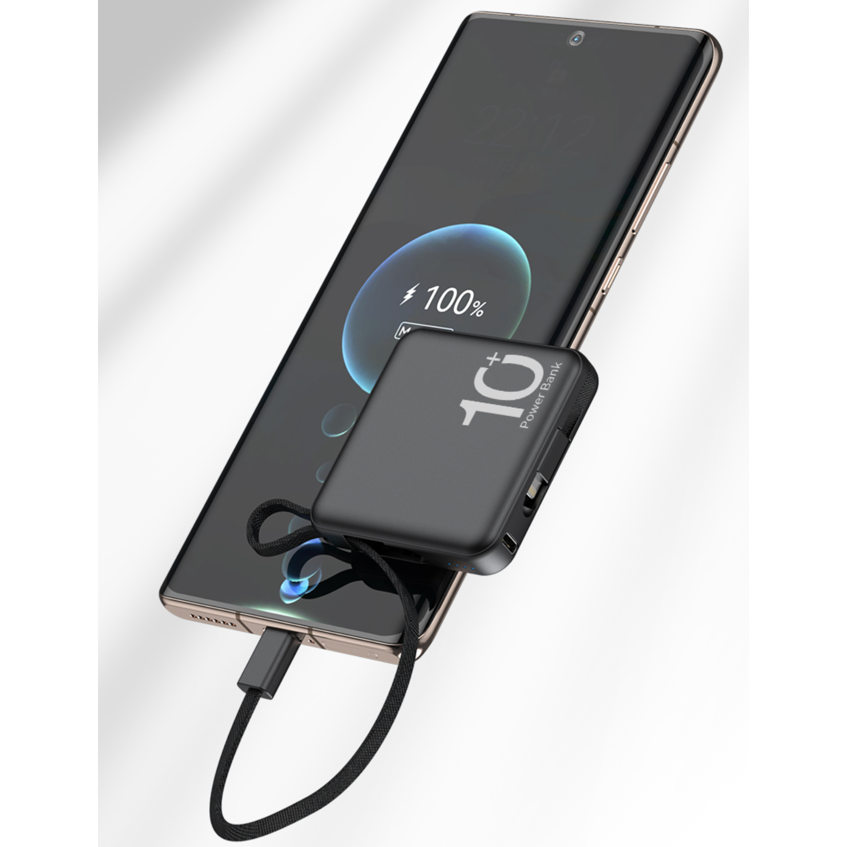 iPhone & Samsung Mini Fast Charging Battery Pack (5000 mAH) - OHM Cases