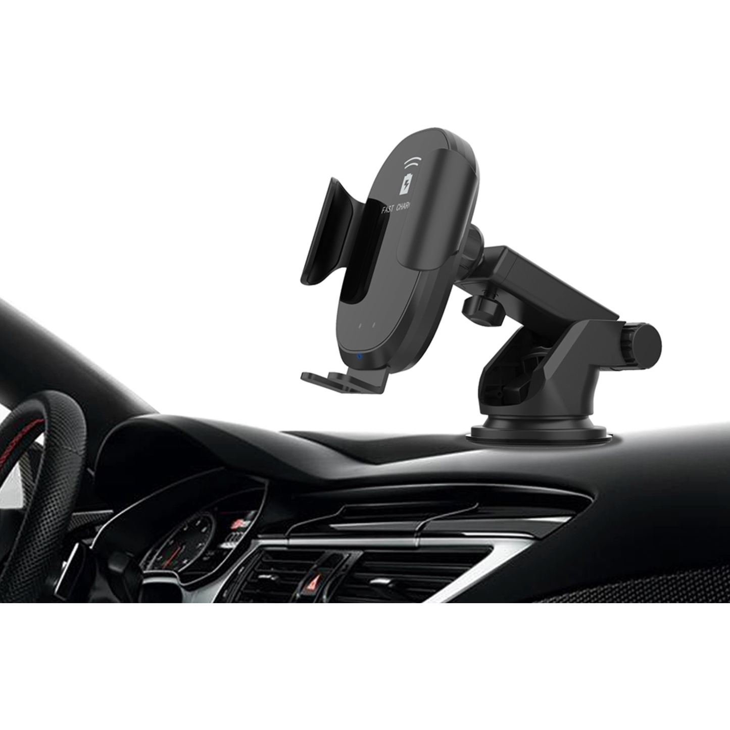 PlusPower Infrared Car Wireless Fast Charging Mount - OHM Cases