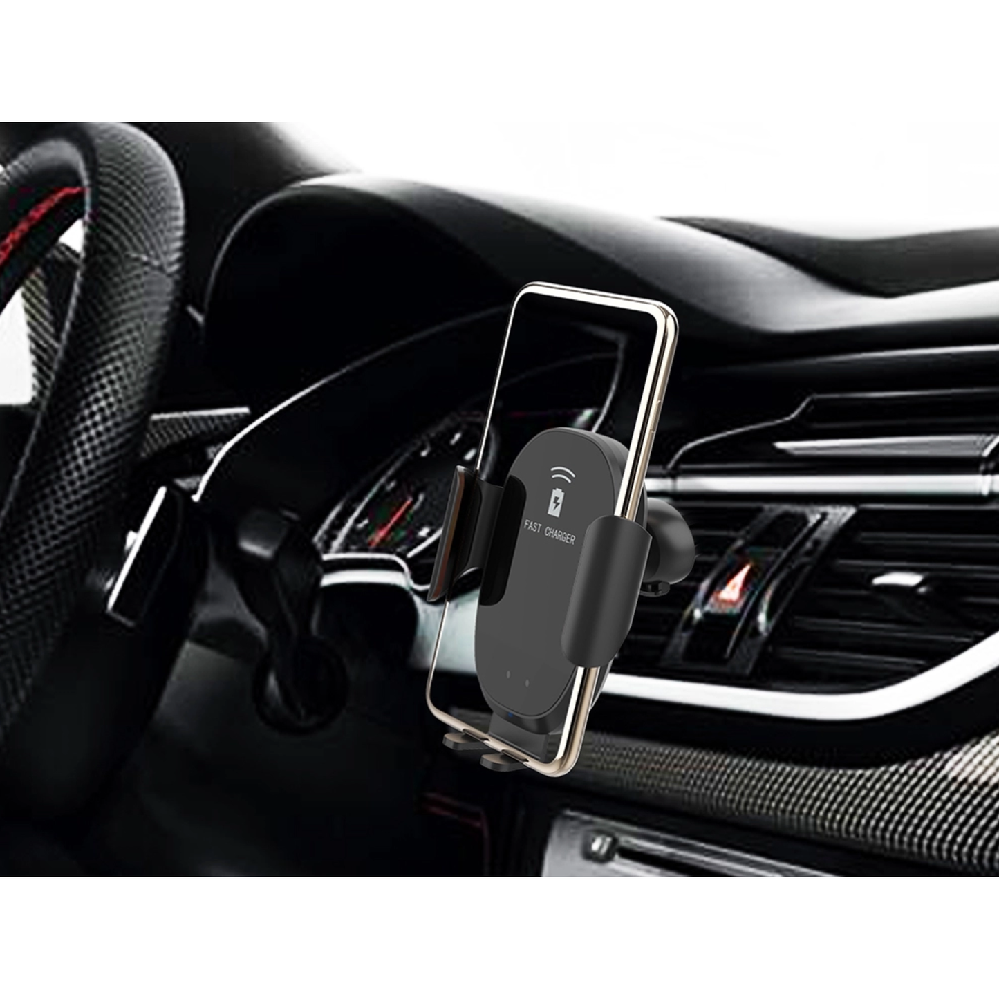 PlusPower Infrared Car Wireless Fast Charging Mount - OHM Cases